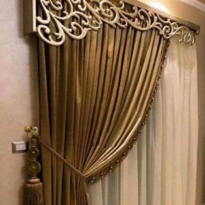 модные шторы фото 044